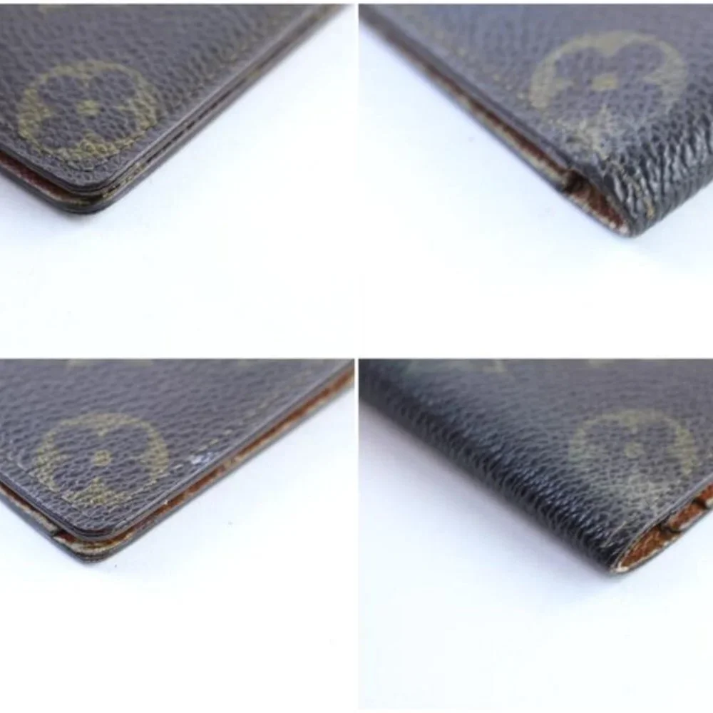 Louis Vuitton Monogram Long Bifold Check Wallet